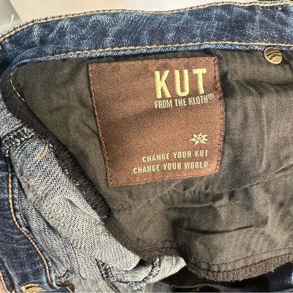 Kut from the Kloth Blue Straight Leg Jeans - Picture 13 of 15